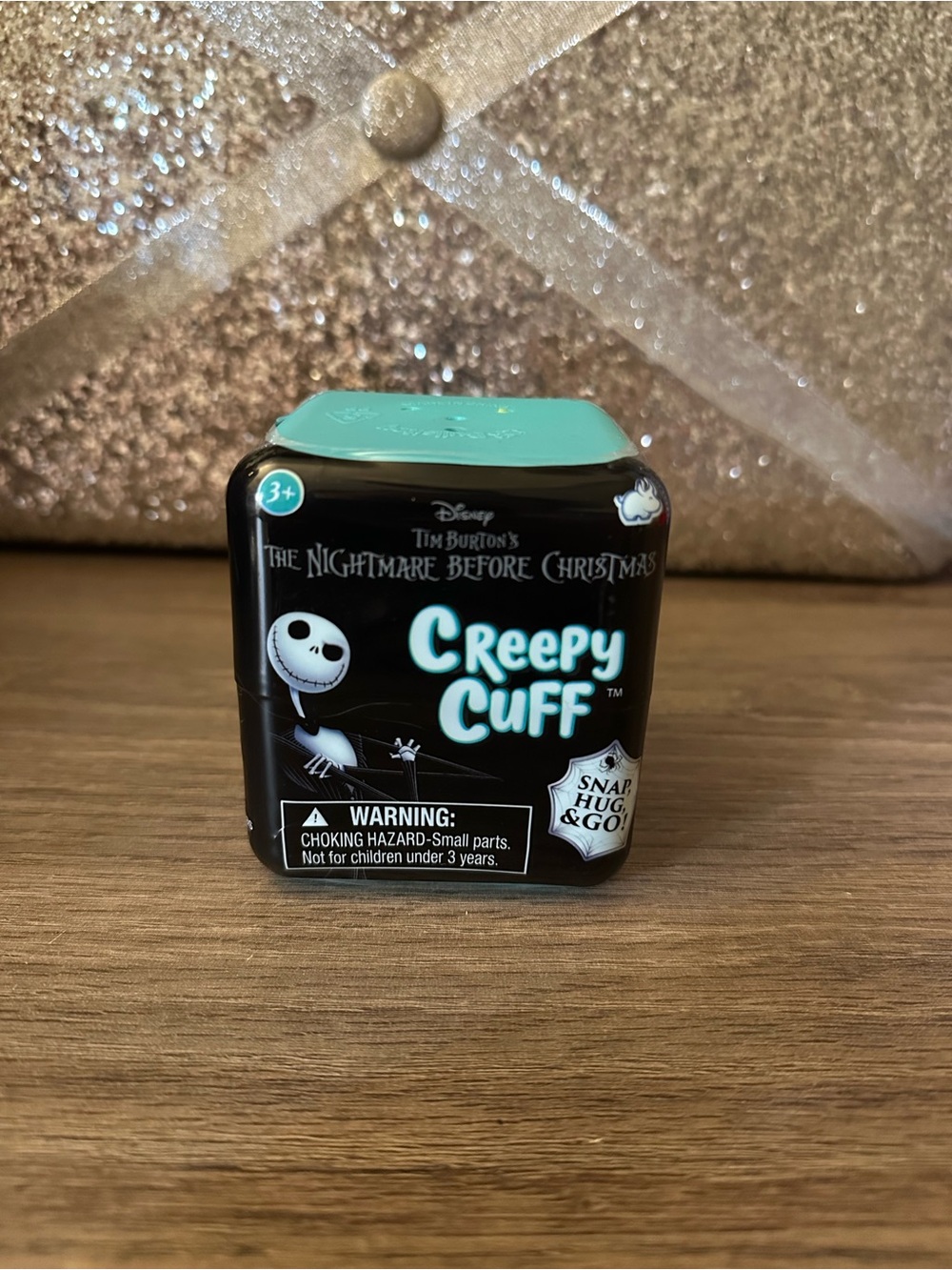 Disney The Nightmare Before Christmas Black & Teal Creepy Cuff Case